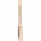 Ekena Millwork Portland Smooth Timber Gable Bracket, Douglas Fir, 36"W x 18"H x 1 1/2"D x 5 1/2"F, 12/12 Pitch GBW036X18X0206POR00SDF - alternate 4
